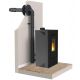 PACK Poêle à granulés C12 FIREMATIC + Kit ventouse Dinak