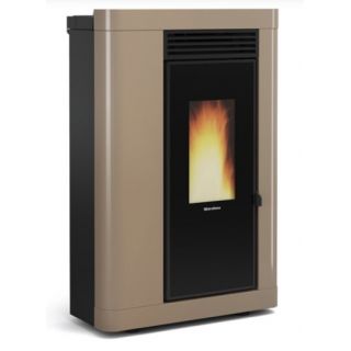Poêle à granules ventilé extra-plat canalisable - EXTRAFLAME Annabella AD Evo 10 kW