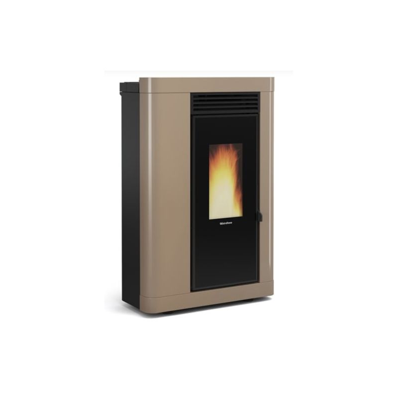Poêle à granules ventilé extra-plat canalisable - EXTRAFLAME Annabella AD Evo 10 kW