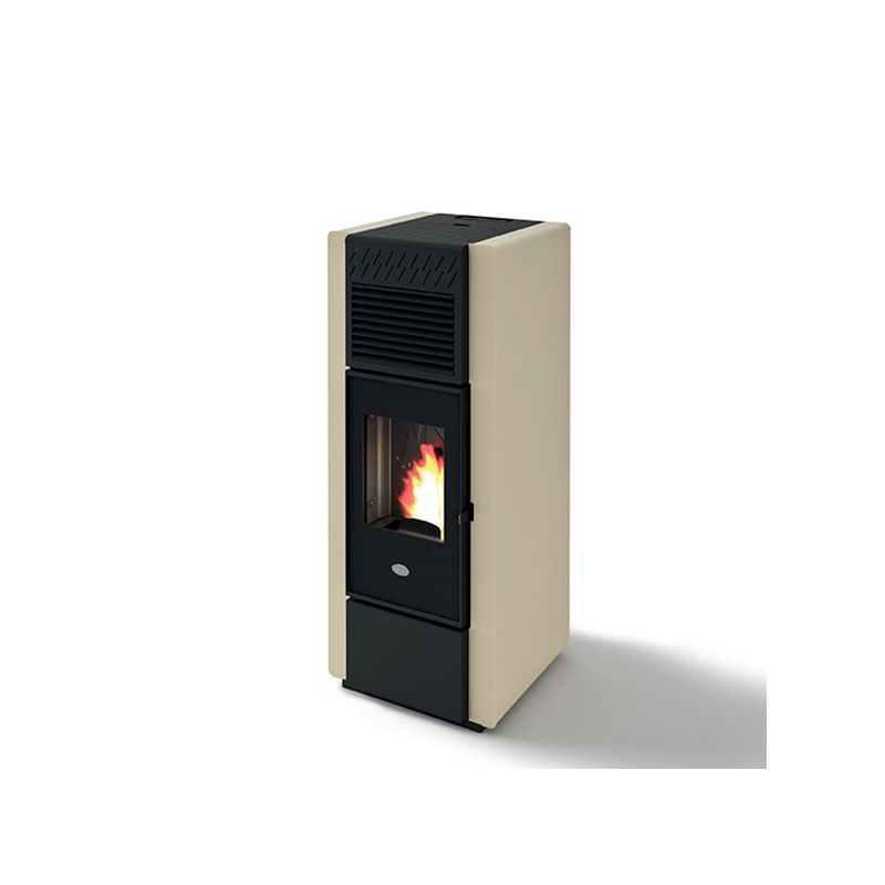 Poêle à granules ventilé canalisable - EVACALOR Cloe 15 kW