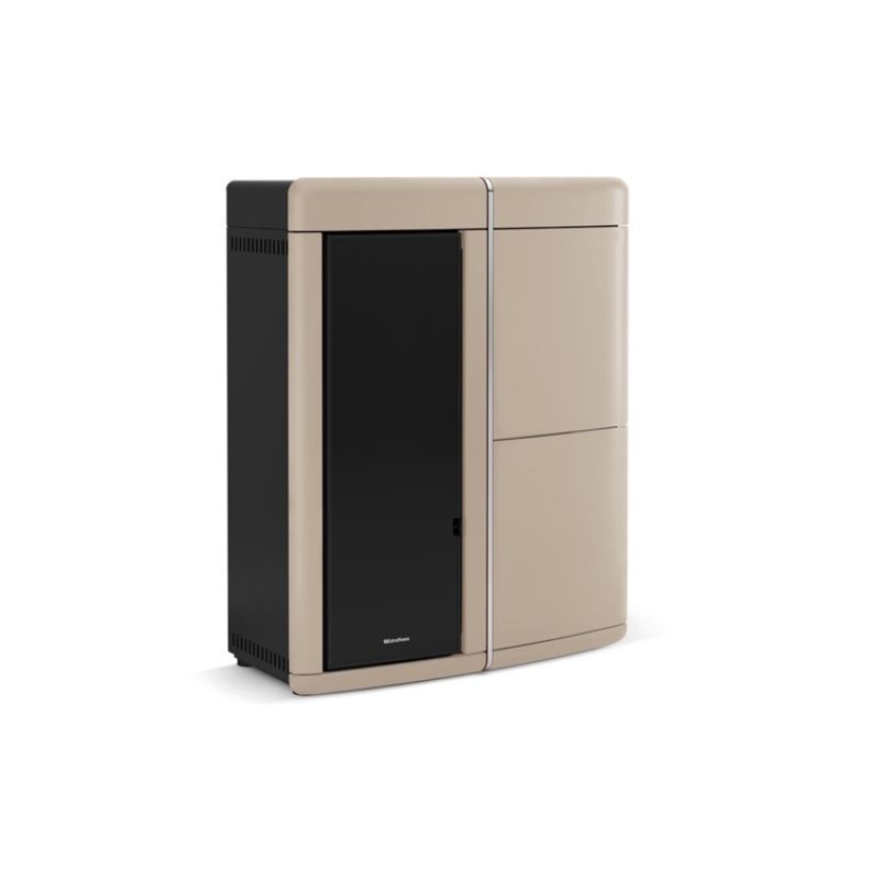 Poêle à granulés hydro étanche - EXTRAFLAME Evelyne Idro Evo 18 kW