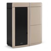 Poêle à granulés hydro étanche débrayable  - EXTRAFLAME Evelyne Idro Evo 18 kW