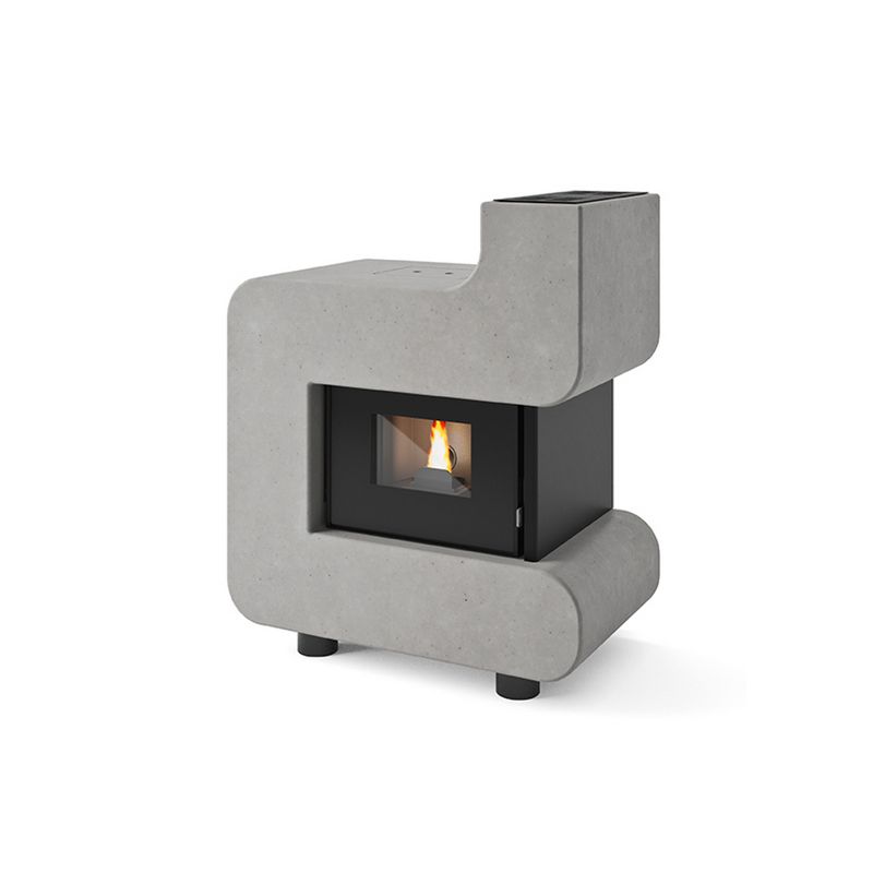 Poêle à granulés ventilé - EVACALOR Tiziano 6.5 kW