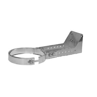 Collier mural recoupable long 250 à 430 mm Ø80mm - DINAK