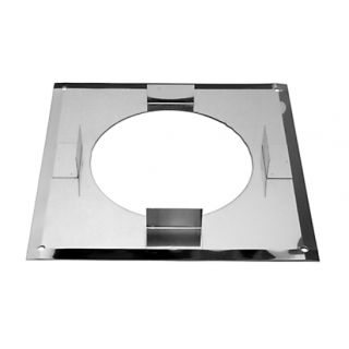 Plaque d'écart au feu non ventilée Ø80mm - DINAK