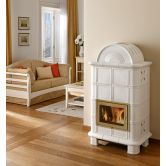 Poêle à bois en céramique - ORIGINE PHEBO Diana-Dôme 11.8 kW