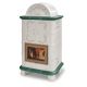 Poêle à bois céramique - ORIGINE PHEBO Diana-Dôme Décor 11.8 kW