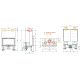 Insert à bois - LA NORDICA Monoblocco 90PA 2.0 13.2 kW