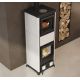 Poêle à bois avec four raccordable - LA NORDICA Nova Forno.16 11.8 kW