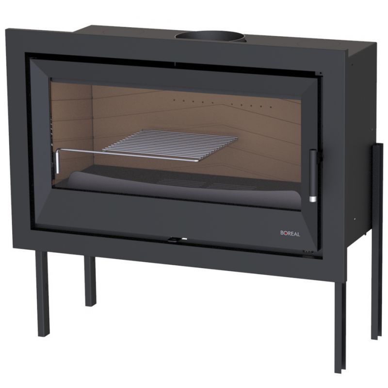 Insert à bois ventilé - BOREAL I90 14 kW