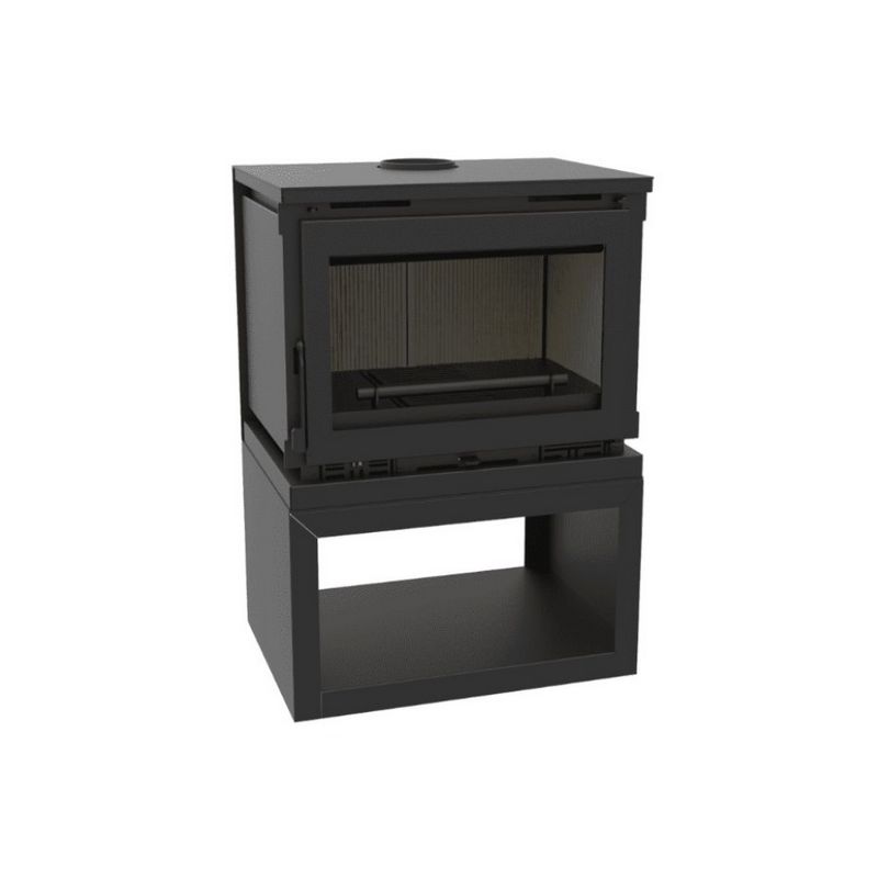 Poêle à bois avec soufflerie - FIREMATIC Columbia 12 kW