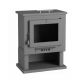 Poêle à bois chauffe plat - FIREMATIC Utha 11.2 kW