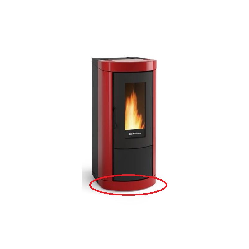 Carreau Céramique bordeaux pour modèle Mietta Evo - EXTRAFLAME