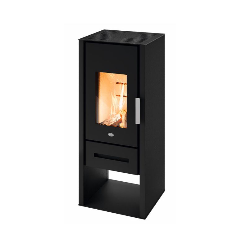 Poêle a bois étanche - EVACALOR Livia 8 kW