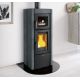 Poêle à bois avec four en pierre - LA NORDICA Ester Forno 5.0 8.2 kW