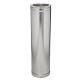 Conduit droit paroi isolé 940 mm Ø100mm - DINAK