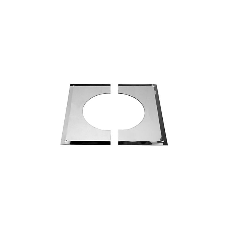 Plaque de finition 30/45° Ø100mm - DINAK