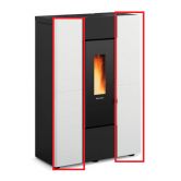 Panneau frontal latéral - MARILENA PLUS AD STEEL EXTRAFLAME