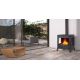 Poêle à bois en fonte 3 vitres - BRONPI Bury 14 kW