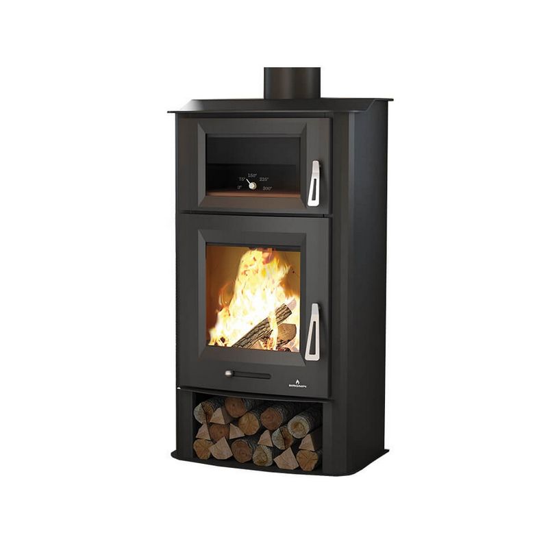 Poêle à bois avec four - BRONPI Tudela 12 kW