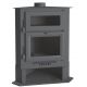 Poêle à bois d'angle avec four - FIREMATIC Memphis 11.2 kW