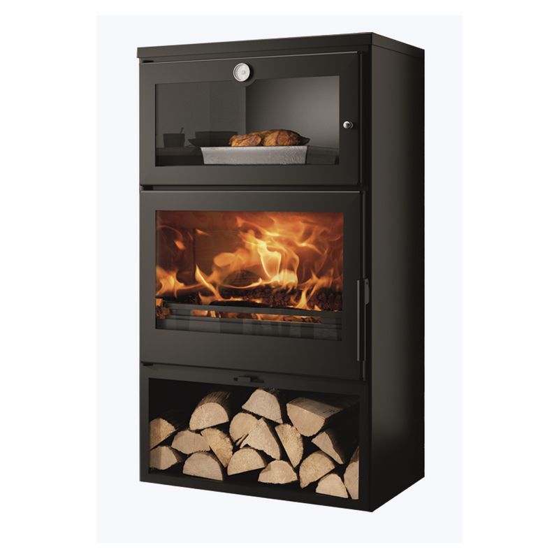 Poêle à bois avec four - PANADERO Oven 7 kW
