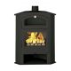 Poêle à bois d'angle avec four - FIREMATIC Idaho 9.5 kW