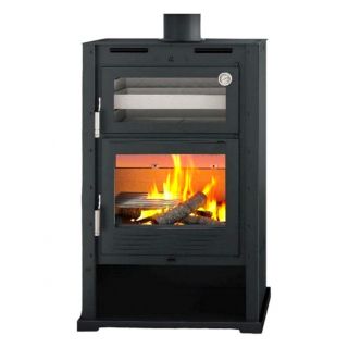 Poêle à bois avec four ventilé - FIREMATIC Kentucky 9.5 kW