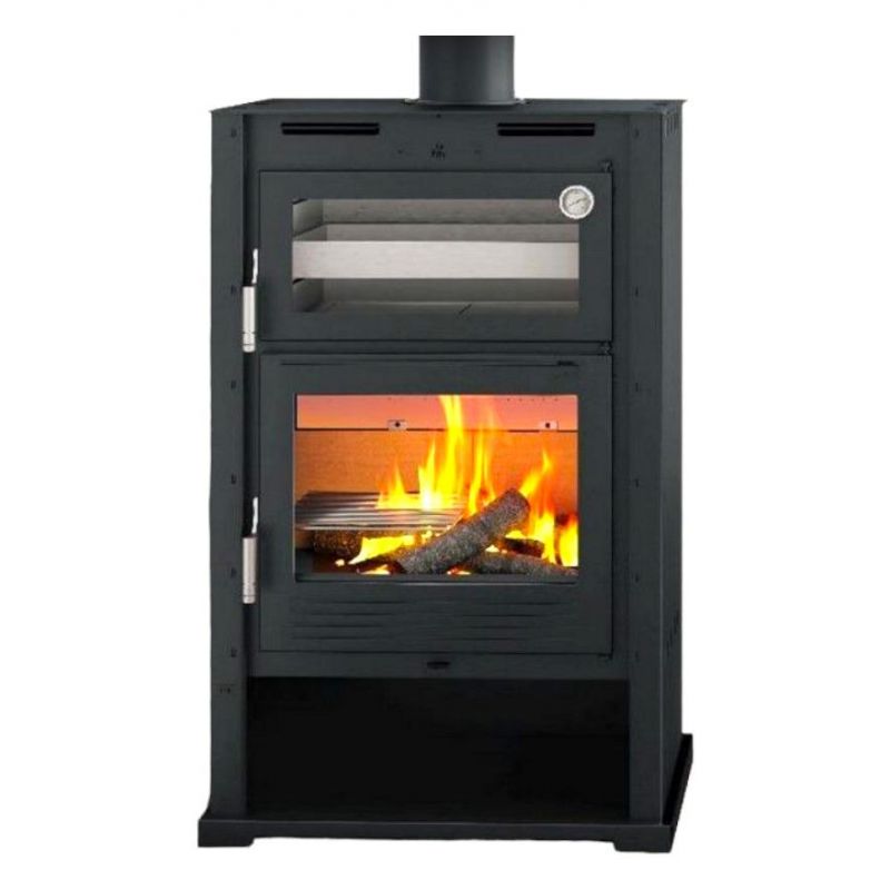 Poêle à bois avec four ventilé - FIREMATIC Kentucky 9.5 kW