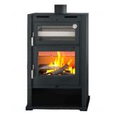 Poêle à bois ventilé avec four - FIREMATIC Kentucky 9.5 kW