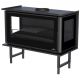 Insert à bois 3 vitres ventilé canalisable - BRONPI Paris 90-3C 13 kW