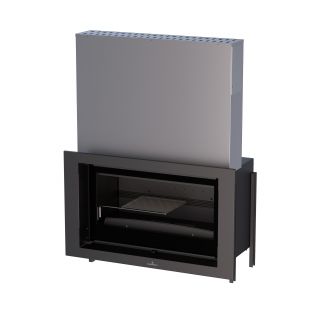 Insert à bois ventilé canalisable - BRONPI Paris 90 VG 14 kW