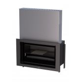 Insert à bois ventilé canalisable - BRONPI Paris 90V Guillotina 14 kW