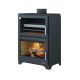 Poêle à bois avec four - BRONPI Murano 14 kW