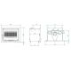 Insert à bois ventilé - FIREMATIC Nara 12.6 kW