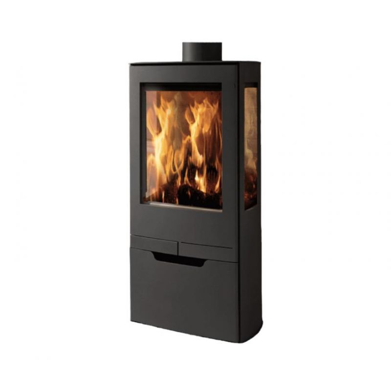 Poêle à bois avec prise d'air externe - PANADERO Zinc 8 kW