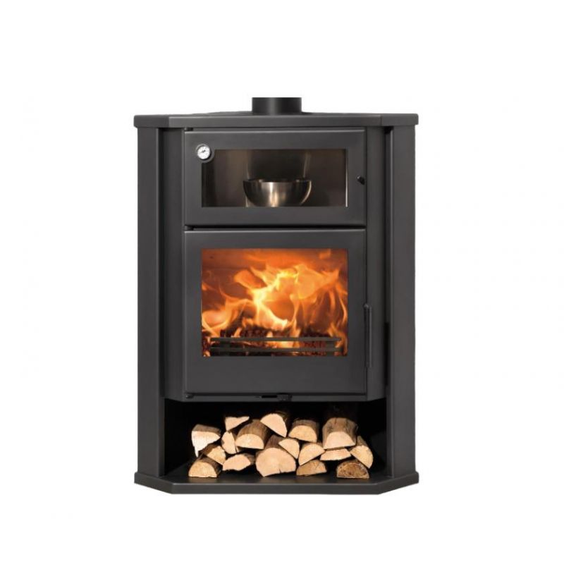 Poêle à bois avec four - PANADERO Coimbra 7 kW