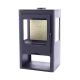 Poêle à bois 3 vitres - PANADERO Coral 3V 5 kW