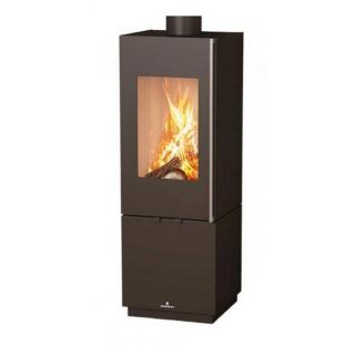 Poêle à bois raccordable - BRONPI Bombay - F 8 kW