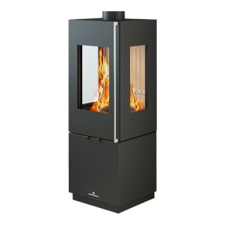 Poêle à bois raccordable - BRONPI Bombay 3C 6 kW