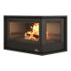 Insert à bois ventilé canalisable - BRONPI Paris 90-ED 13 kW