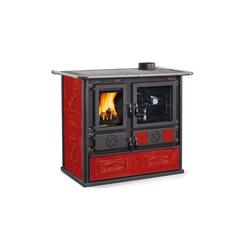 Cuisinière à bois raccordable - LA NORDICA Rosa.16 Ceramica 8.8 kW