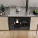 Cuisinière à granulés avec four ventilé - EVACALOR Enrica 9 kW