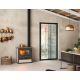 Cuisinière à bois raccordable - LA NORDICA Rosetta.16 Ceramica 7.9 kW