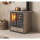 Cuisinière à bois - LA NORDICA Rosetta 5.0 Maiolica 7.9 kW