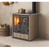 Cuisinière à bois raccordable - LA NORDICA Rosetta.16 Maiolica 7.9 kW