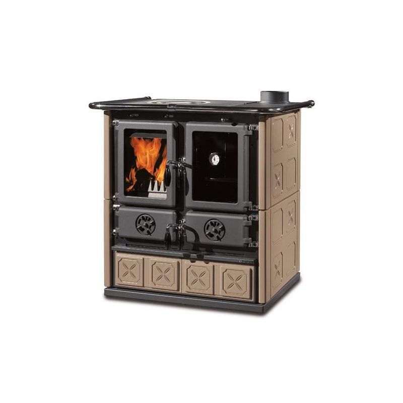 Cuisinière à bois - LA NORDICA Rosetta 5.0 Maiolica 7.9 kW