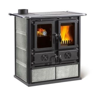 Cuisinière à bois - LA NORDICA Rosetta Sinistra 5.0 Pierre 7.9 kW