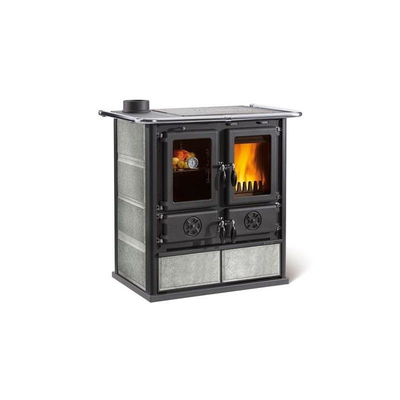 Cuisinière à bois - LA NORDICA Rosetta Sinistra 5.0 Pierre 7.9 kW