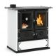 Cuisinière à bois raccordable - LA NORDICA Rosetta Sinistra.16 Steel 7.9 kW